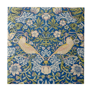 Vogel Art Nouveau Design Fliese