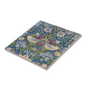 Vogel Art Nouveau Design Fliese (Seite)