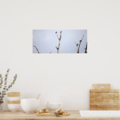 Vögel auf Branches Poster (Küche)