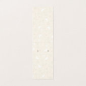 Vögel auf Cream Zelt Falten Earring Display Cards Visitenkarten (Außenseite Aufgefaltet)
