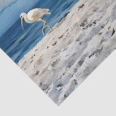 Vögel auf dem Strand-Tissue-Papier Seidenpapier (Ausschnitt)