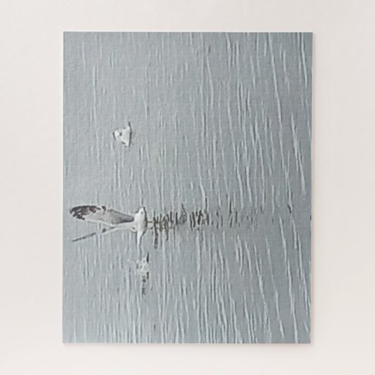 Vögel auf dem Wasser Jigsaw-Puzzle Puzzle (Vertikal)