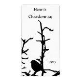 Vogel auf dem Zweig Weißwein (Vorne)