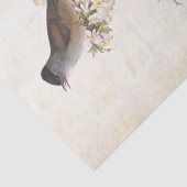 Vögel auf der Entfärbung von Parchment Seidenpapier (Detail)