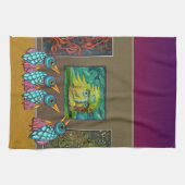 Vögel auf der Galerie Geschirrtuch (Horizontal)