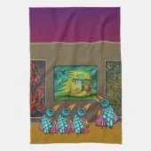 Vögel auf der Galerie Geschirrtuch (Vertikal)