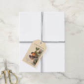 Vögel auf der Hölle Geschenkanhänger (Mit Garn)