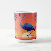 Vögel auf der Leitung – Cartoon-Flock Tee Kaffeetasse (Mittel)