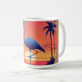 Vögel auf der Leitung – Cartoon-Flock Tee Kaffeetasse (VorderseiteRechts)