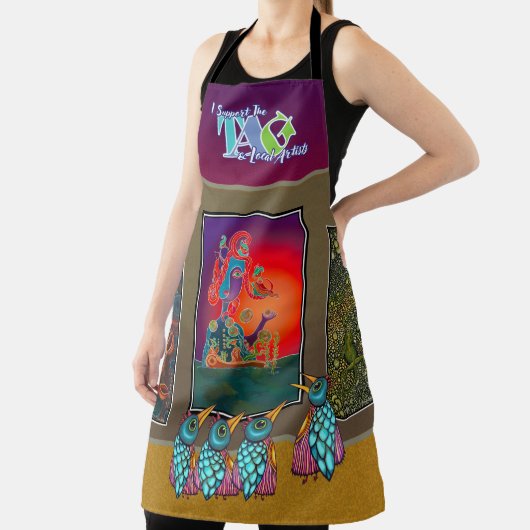 Vögel auf der Schürze der Galerie Topeka (InSitu)