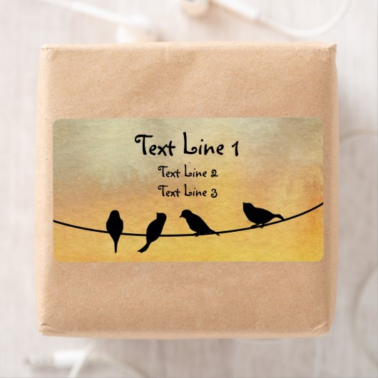 Vögel auf Draht (Insitu)