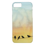 Vögel auf Draht Case-Mate iPhone Hülle (Rückseite)