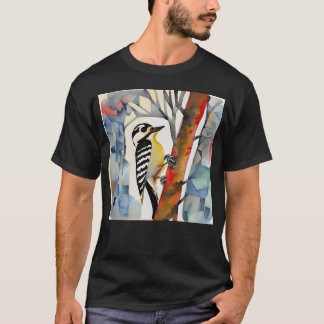 Vogel auf einem Baum vintage T-Shirt