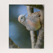 Vogel auf einem Baumstreifen Puzzle (Vertikal)