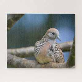Vogel auf einem Baumstreifen Puzzle