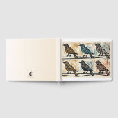 Vögel auf einem Draht Gästebuch (Voll)