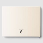 Vögel auf einem Draht Gästebuch (Rückseite)