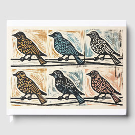 Vögel auf einem Draht Gästebuch