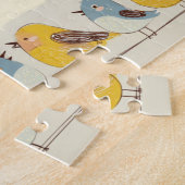Vögel auf einem Draht Puzzle (Seite)
