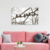 Vögel auf einem Leinwand (Insitu (Wohnzimmer))