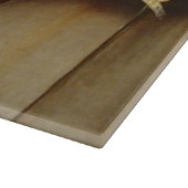 Vögel auf einem Zaun Schneidebrett (Ecke)