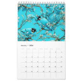 Vögel auf einem Zweigstellkalender Kalender (Jan 2026)