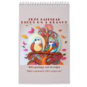 Vögel auf einem Zweigstellkalender Kalender (Titelbild)