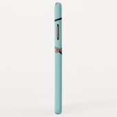 Vogel auf einer Blüten-Niederlassung Case-Mate iPhone Hülle (Hinten/Rechts)