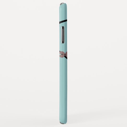 Vogel auf einer Blüten-Niederlassung Case-Mate iPhone Hülle (Hinten/Rechts)