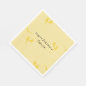 Vögel auf einer Schnur Serviette (Ecke)