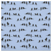 Vögel auf einer Schnur Stoff (Muster)