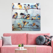 Vögel auf Leinwand drucken (Insitu (Wohnzimmer))