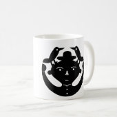 Vögel auf meinem Kopf Kaffeetasse (VorderseiteRechts)