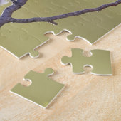 Vogel auf Twig (Bushtit) Puzzle (Seite)