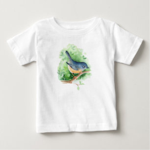 Vögel auf Zweig Baby T-shirt