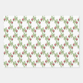 Vögel auf Zweigen, Bergen und Blätter (Vorderseite 2)