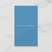 Vögel auf Zweigen Visitenkarte (Rückseite)