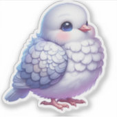 Vogel Aufkleber (Vorderseite)