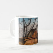 Vogel-Augen-Ansicht Kaffeetasse (Vorderseite Links)