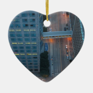 Vogel-Augen-Ansicht Minneapolis Minnesota Keramik Ornament