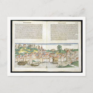 Vogel-Augenblick des Konstantes aus der Nürnberger Postkarte