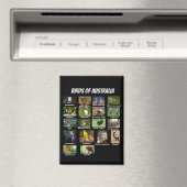 Vögel aus Australien Magnet (In Situ (Geschirrspüler))