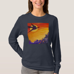 Vogel aus Zeit und Raum von Lynda Vugler T-Shirt