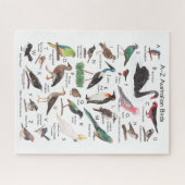 Vögel Australiens Puzzle (Horizontal)