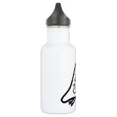 Vogel, australischer zeichn (Aborigine) Trinkflasche (Links)