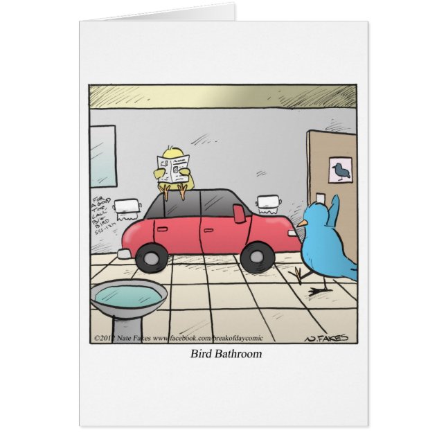 Vogel-Badezimmer (Vorne)