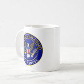 Vogel Bander Siegel Kaffeetasse (Vorderseite Links)