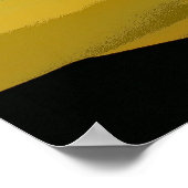 Vögel bei Sonnenuntergang Poster (Ecke)