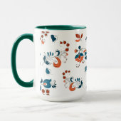 Vögel & Berries im russischen Stil Tasse (Links)