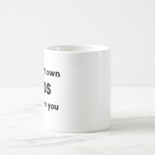 Vögel besitzen nicht kaffeetasse (Mittel)